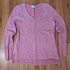 Coral Blend VNeck Sweater